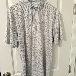 Men's White Polo Shirt